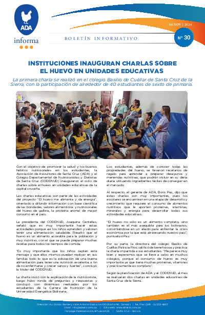 Boletín ADA Informa 030